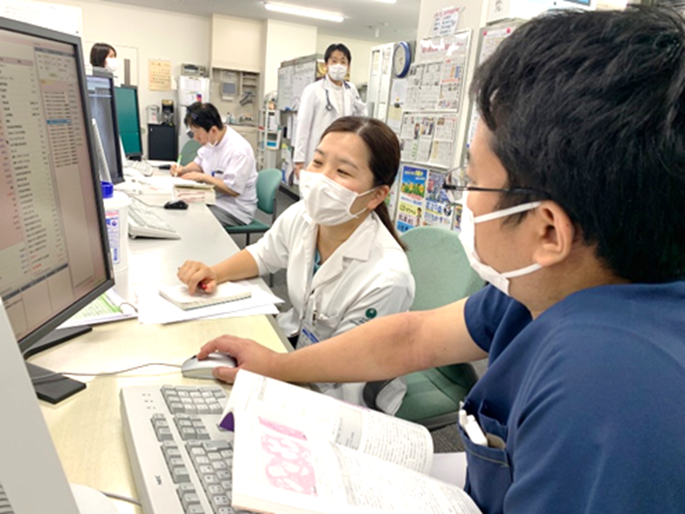 米の山レジデントのとある一日午後編